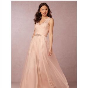 Beholden Dress- Blush- Fleur Dress- worn once